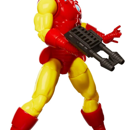 Marvel Legends Retro Series - Secret Wars Classic Red & Yellow Iron Man Action Figure