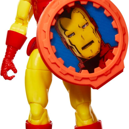Marvel Legends Retro Series - Secret Wars Classic Red & Yellow Iron Man Action Figure