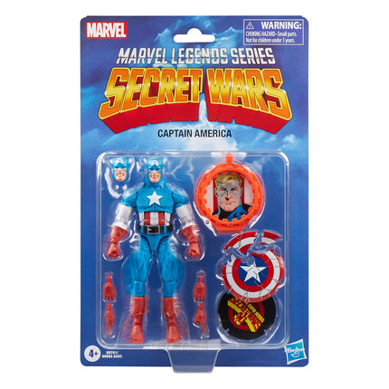 Marvel Legends Retro Series - Secret Wars Captain America Action Figure