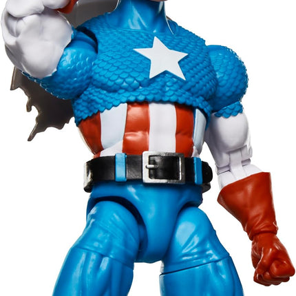 Marvel Legends Retro Series - Secret Wars Captain America Action Figure