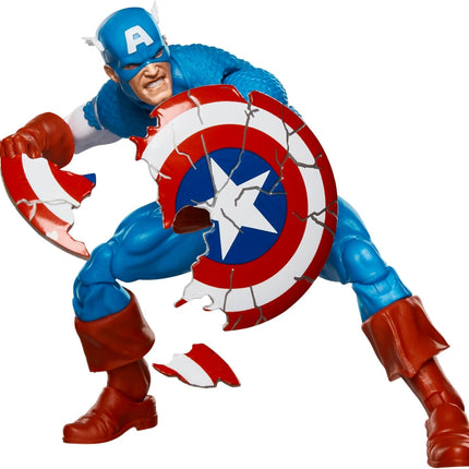 Marvel Legends Retro Series - Secret Wars Captain America Action Figure