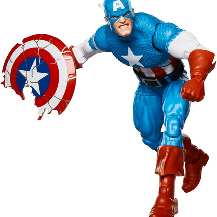 Marvel Legends Retro Series - Secret Wars Captain America Action Figure