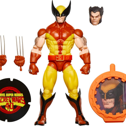 Marvel Legends Retro Series - Secret Wars Brown Costume Wolverine Action Figure