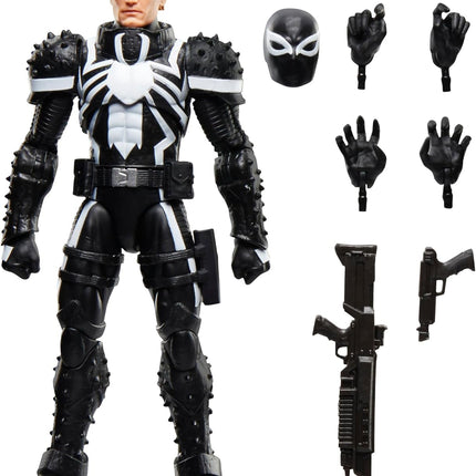 Marvel Legends Series Agent Venom (Flash Thompson), Retro Comics Collectible 6-Inch Scale Action Figure