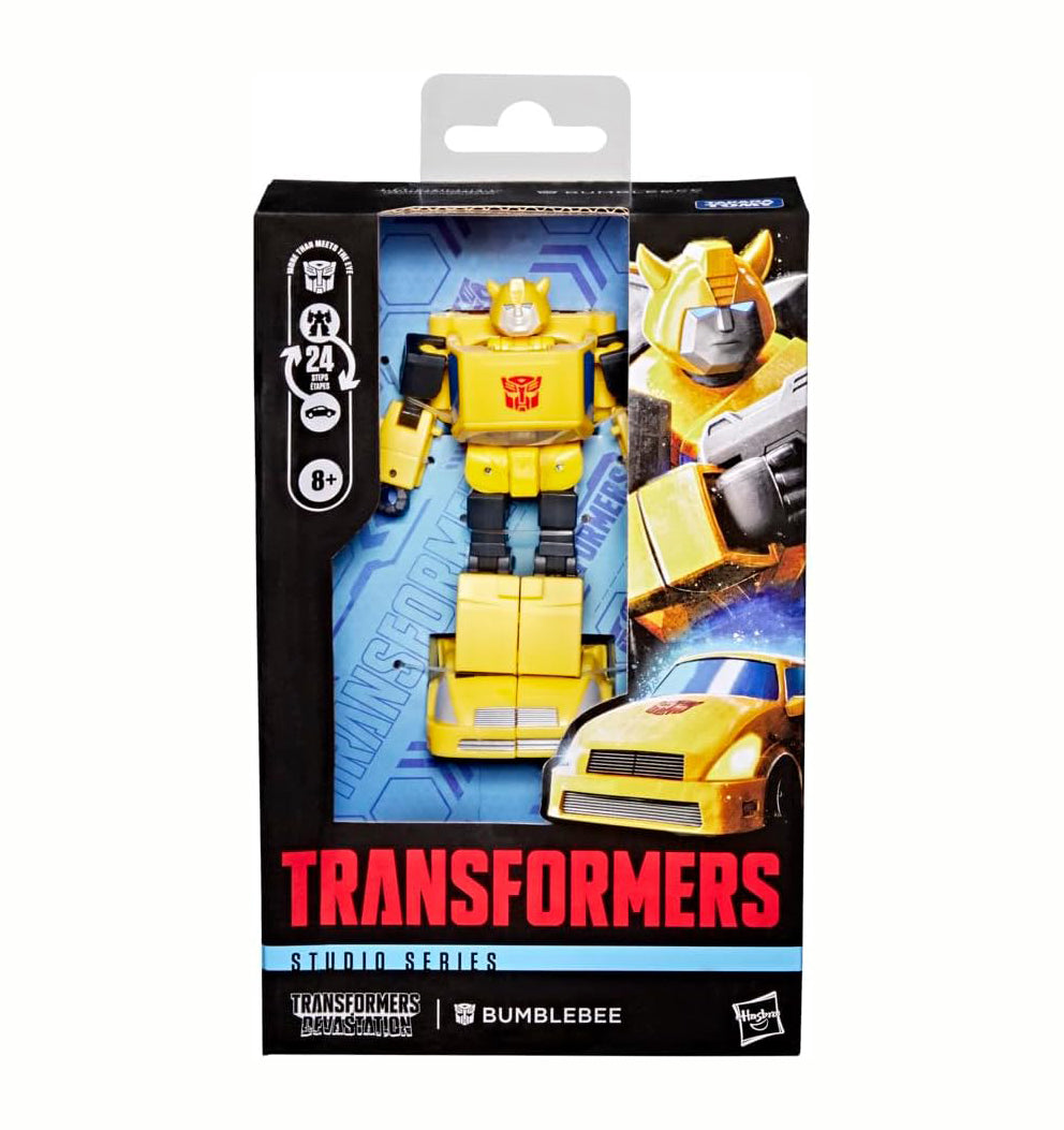 Transformers Studio Series Bumblebee Deluxe Class 4.5-Inch Converting Action Figure