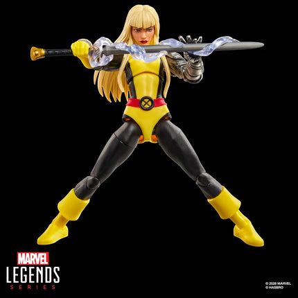 Marvel Legends Series Secret Wars Magik, Retro X-Men and New Mutants Comics Collectible 6 Inch Action Figure with Lenticular Shield