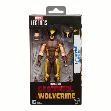 Marvel Legends Series Wolverine (Brown Suit), Deadpool & Wolverine Collectible 6-Inch Action Figure