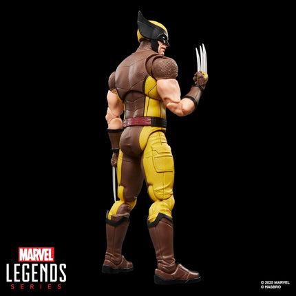 Marvel Legends Series Wolverine (Brown Suit), Deadpool & Wolverine Collectible 6-Inch Action Figure