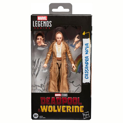 Marvel Legends Series Cassandra Nova, Deadpool & Wolverine Collectible 6-Inch Action Figure