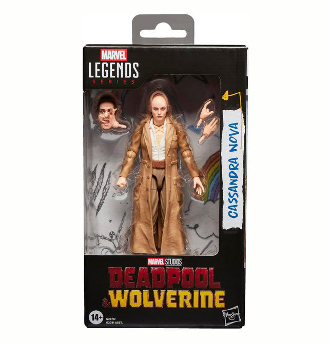 Marvel Legends Series Cassandra Nova, Deadpool & Wolverine Collectible 6-Inch Action Figure
