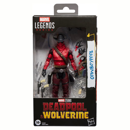 Marvel Legends Series Cowboypool, Deadpool & Wolverine Collectible 6-Inch Action Figure