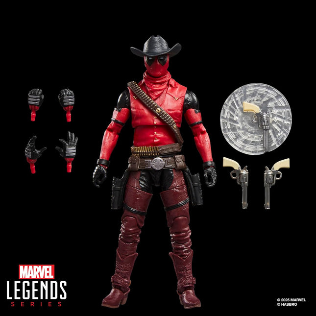 Marvel Legends Series Cowboypool, Deadpool & Wolverine Collectible 6-Inch Action Figure