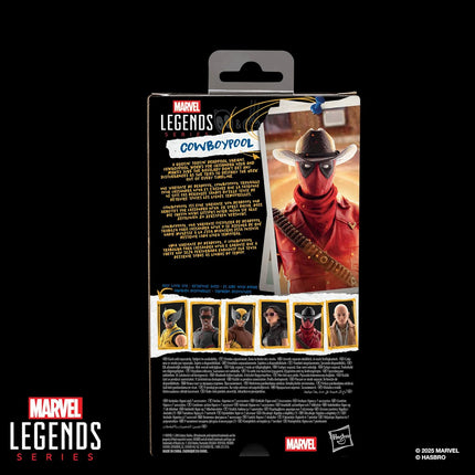 Marvel Legends Series Cowboypool, Deadpool & Wolverine Collectible 6-Inch Action Figure