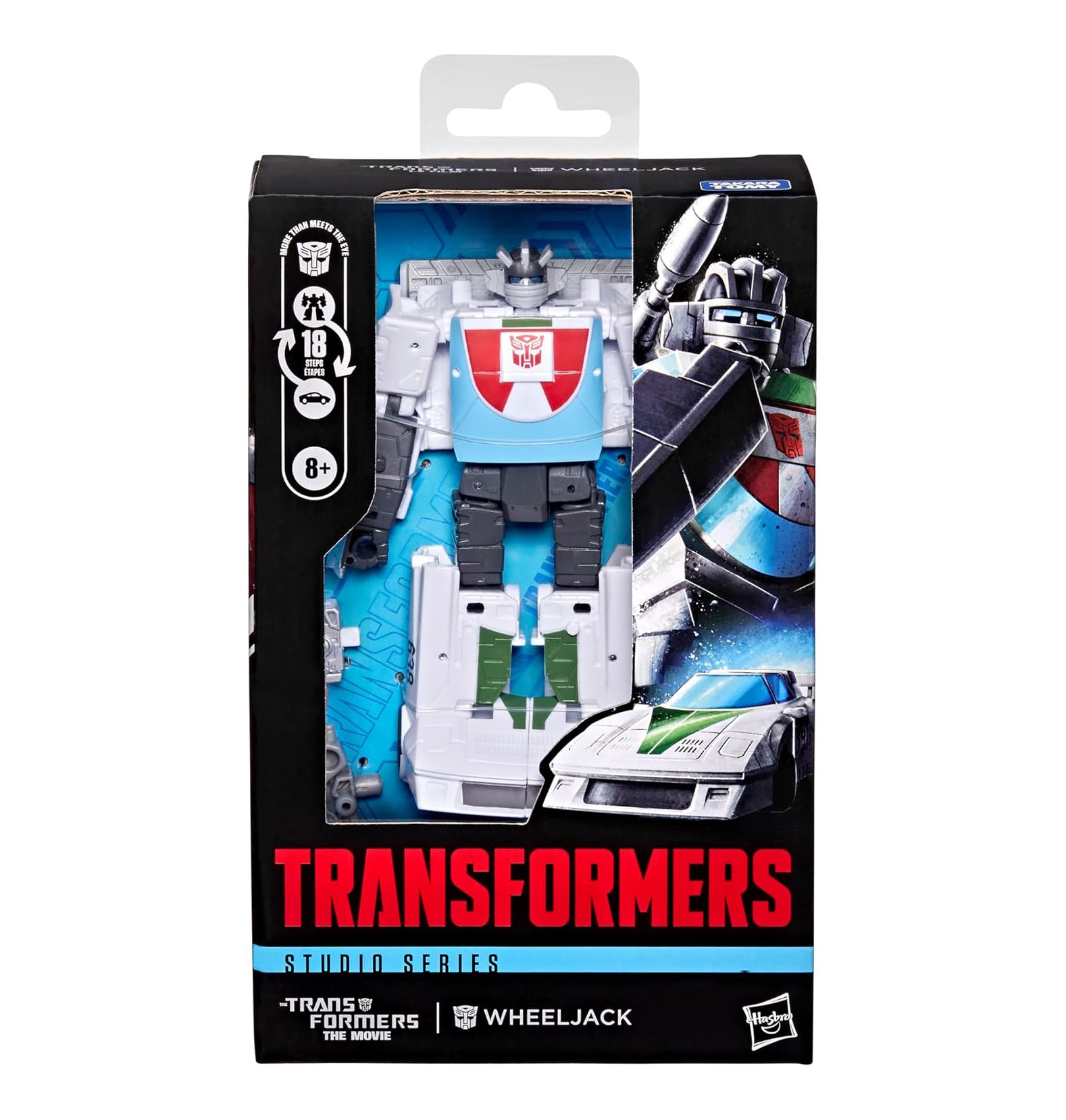 Transformers Studio Series The The Movie Wheeljack, Deluxe Class 5-Inch Converting Action Figure