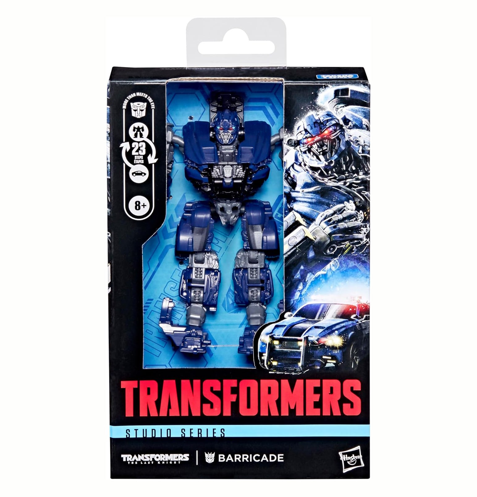 Transformers Studio Series The Last Knight Barricade Deluxe Class 4.5-Inch Converting Action Figure