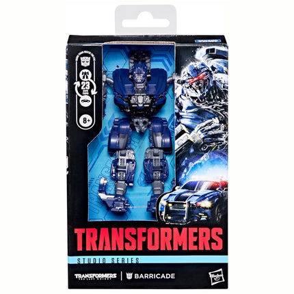 Transformers Studio Series The Last Knight Barricade Deluxe Class 4.5-Inch Converting Action Figure