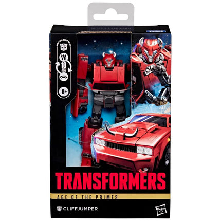 Transformers Age of the Primes Cliffjumper, Deluxe Class 5-inch Converting Action Figure