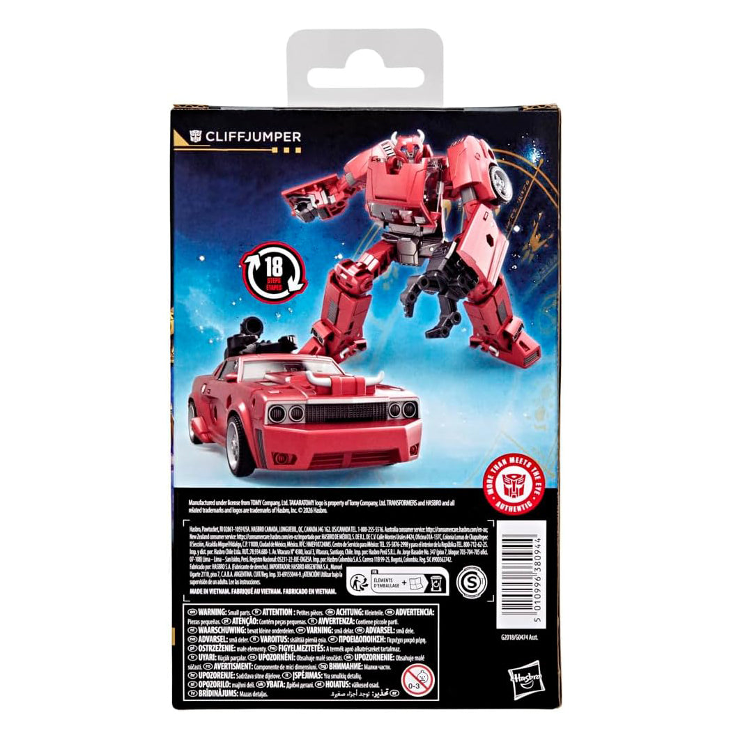 Transformers Age of the Primes Cliffjumper, Deluxe Class 5-inch Converting Action Figure