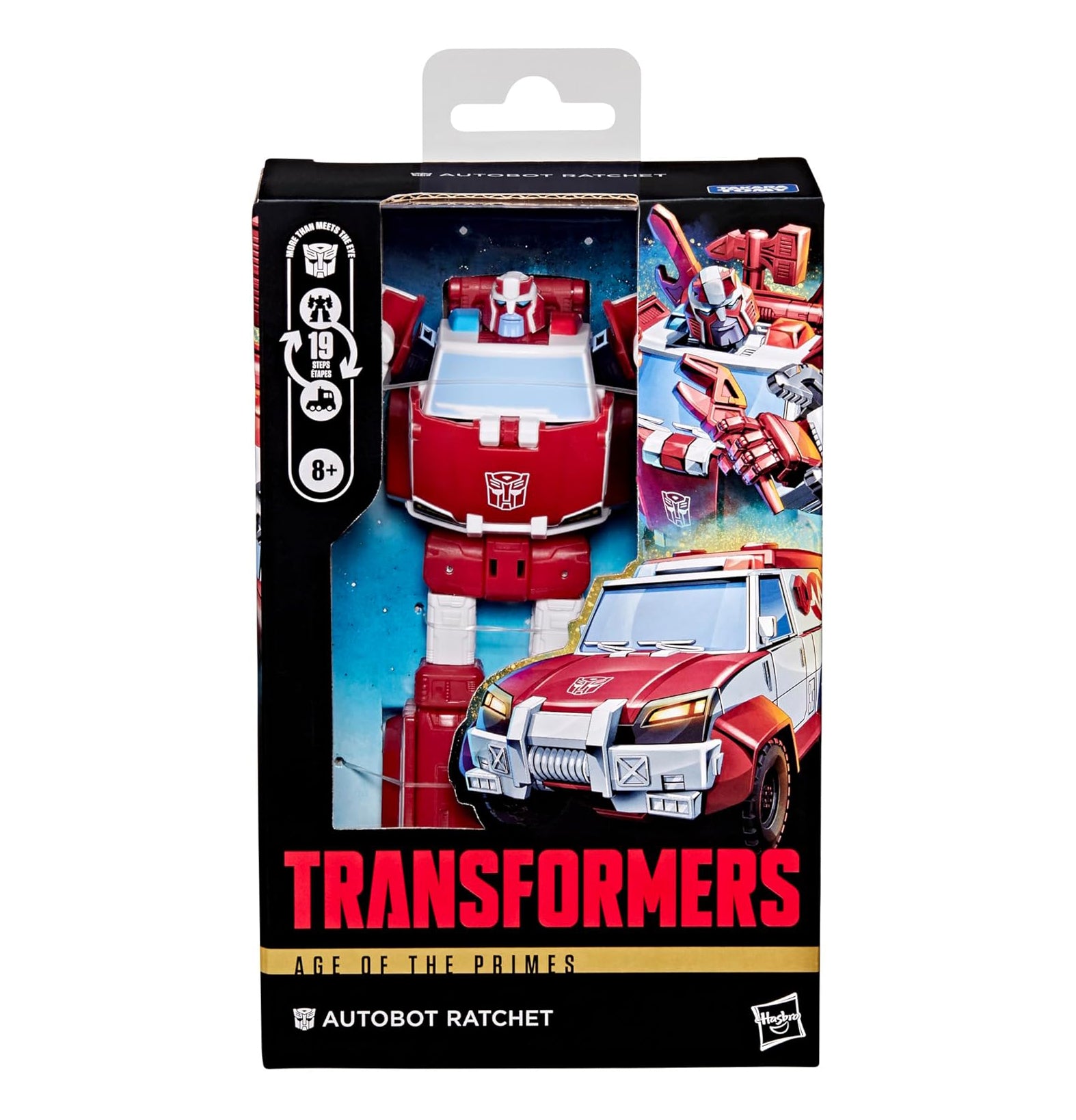 Transformers Age of the Primes Autobot Ratchet, Deluxe Class 5.75-inch Converting Action Figure