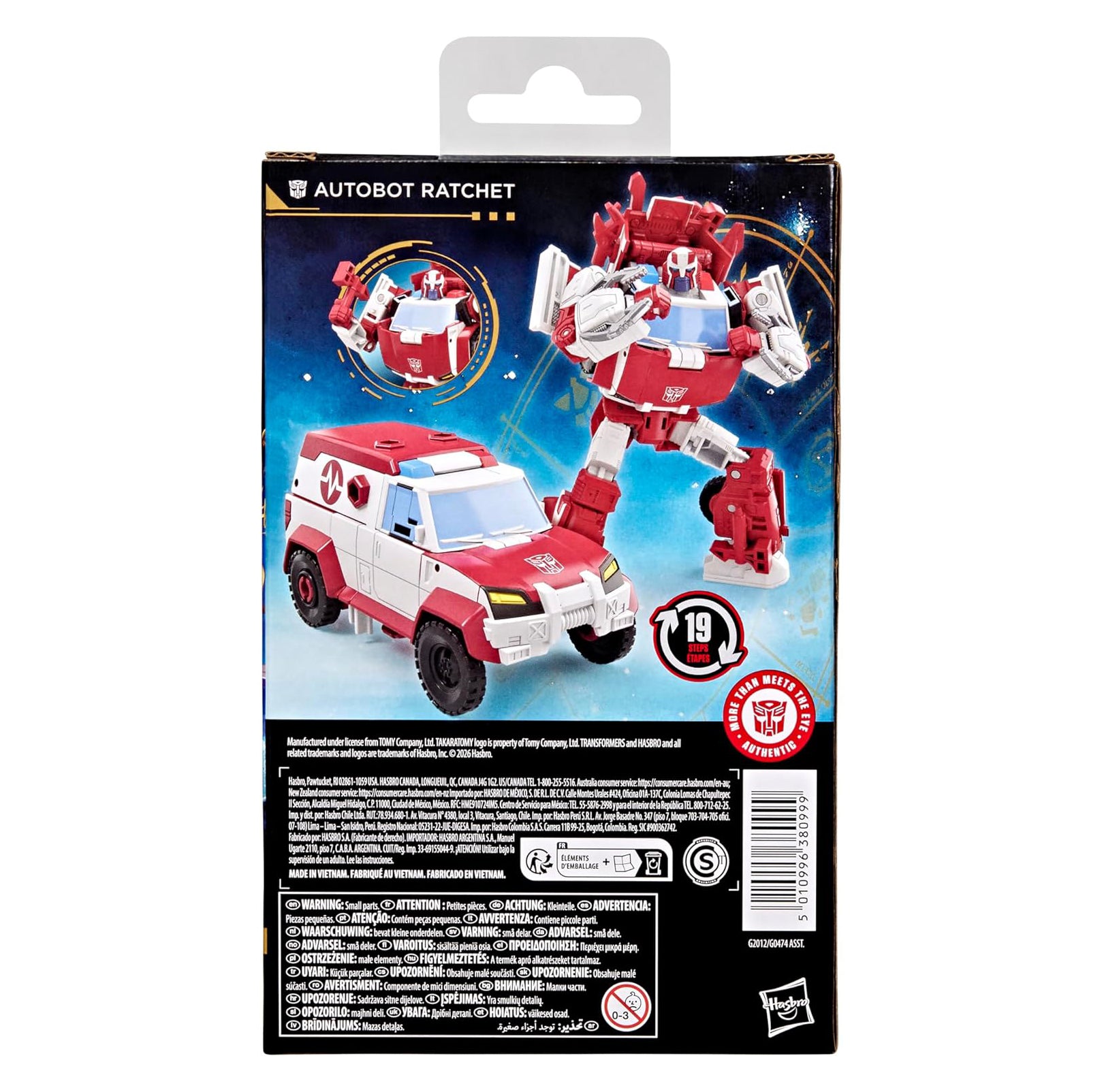 Transformers Age of the Primes Autobot Ratchet, Deluxe Class 5.75-inch Converting Action Figure