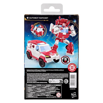 Transformers Age of the Primes Autobot Ratchet, Deluxe Class 5.75-inch Converting Action Figure