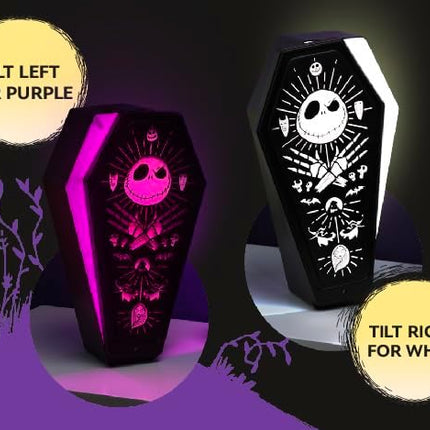 Nightmare Before Christmas Coffin Light Officially Licensed Disney Night Light