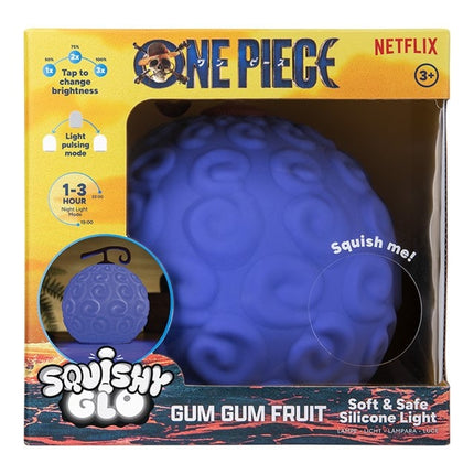 Paladone Gum Gum Fruit Squishy Glo Silicone Rechargeable Night Light