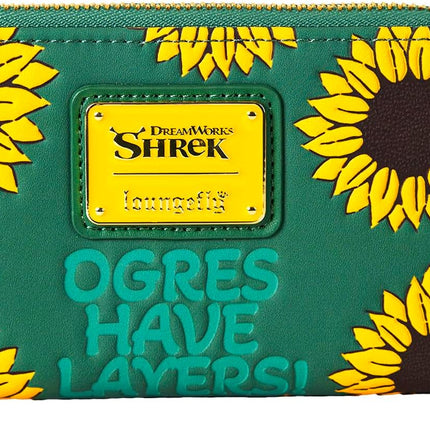 Loungefly DreamWorks Shrek Spring Vibes Zip Around Wallet