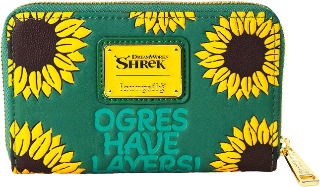 Loungefly DreamWorks Shrek Spring Vibes Zip Around Wallet