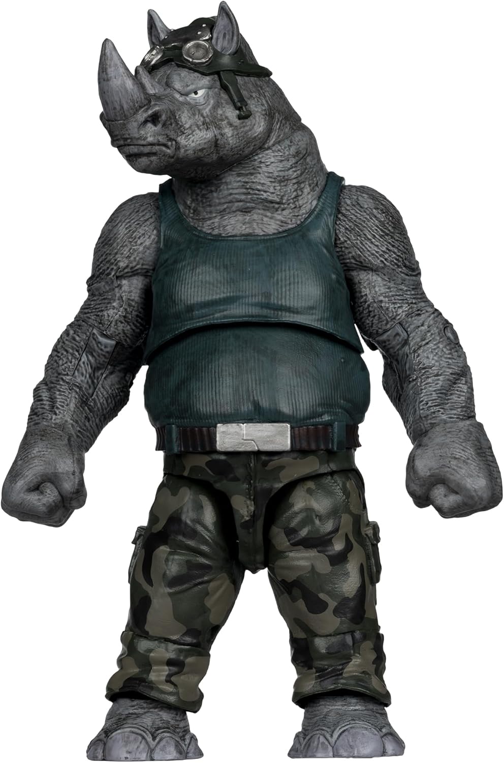 McFarlane Toys-Teenage Mutant Ninja Turtles (Page Punchers) Rocksteady 5in Action Figure with Comic