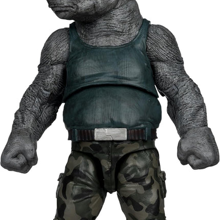 McFarlane Toys-Teenage Mutant Ninja Turtles (Page Punchers) Rocksteady 5in Action Figure with Comic