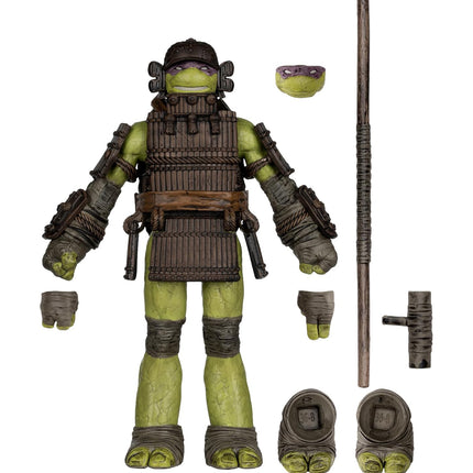 McFarlane Toys- Teenage Mutant Ninja Turtles (Page Punchers), Donatello Ronin 5in Action Figure with Turtles in Time Comic