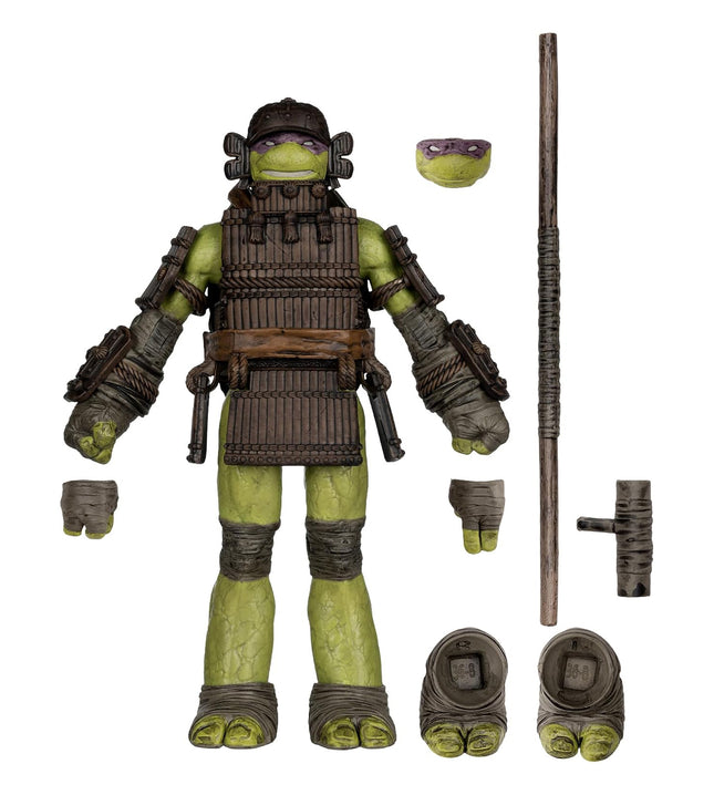 McFarlane Toys- Teenage Mutant Ninja Turtles (Page Punchers), Donatello Ronin 5in Action Figure with Turtles in Time Comic