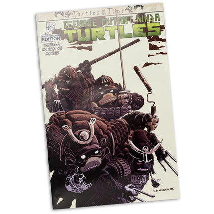 McFarlane Toys- Teenage Mutant Ninja Turtles (Page Punchers), Donatello Ronin 5in Action Figure with Turtles in Time Comic