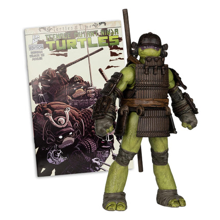 McFarlane Toys- Teenage Mutant Ninja Turtles (Page Punchers), Donatello Ronin 5in Action Figure with Turtles in Time Comic
