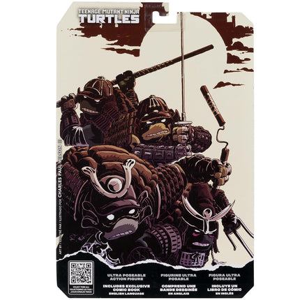McFarlane Toys- Teenage Mutant Ninja Turtles (Page Punchers), Donatello Ronin 5in Action Figure with Turtles in Time Comic