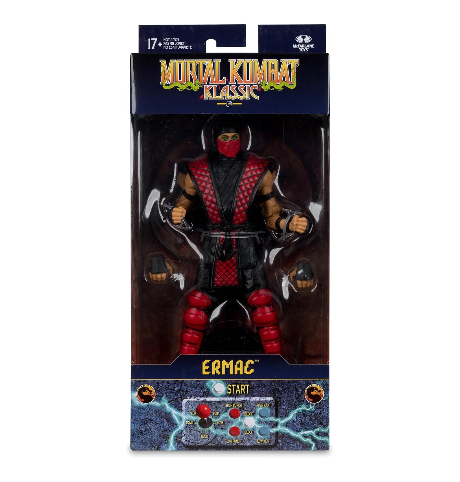 McFarlane Toys- Mortal Kombat Klassic Ermac 7in Action Figure