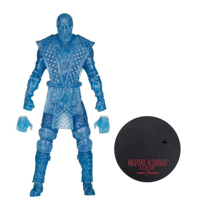 McFarlane Toys-Mortal Kombat Klassic Sub-Zero (Ice Clone) 7in Action Figure