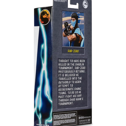 McFarlane Toys-Mortal Kombat Klassic Sub-Zero (Ice Clone) 7in Action Figure