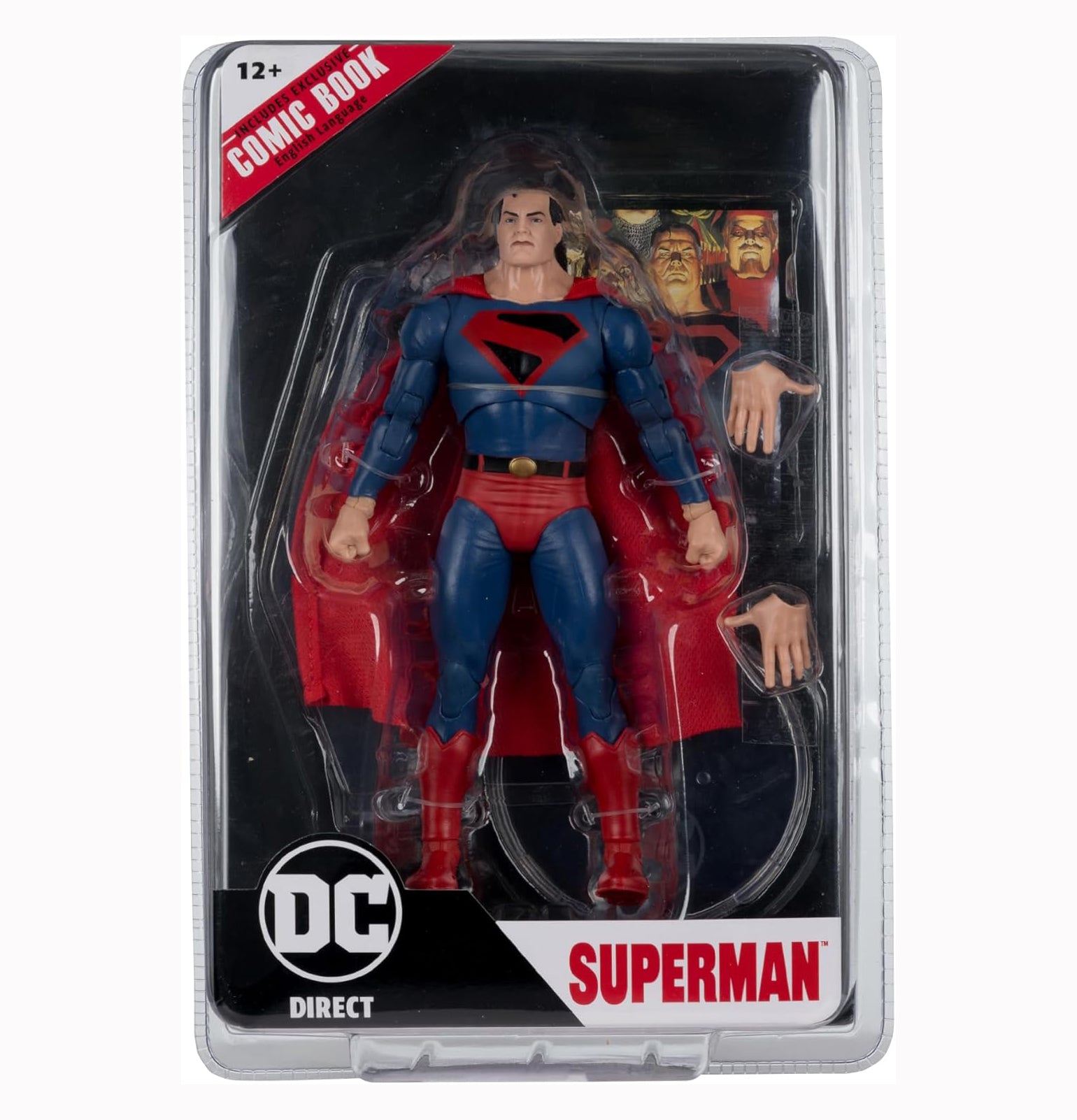 McFarlane Toys - DC Direct Page Punchers Superman (Kingdom Come) 7in Figure with Comic