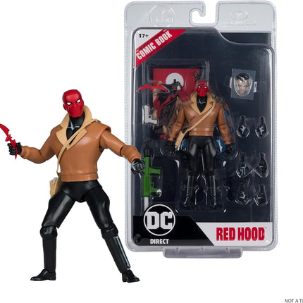 McFarlane Toys - DC Direct Page Punchers Red Hood (Batman: The Adventures Continue) 6in Figure with Comic