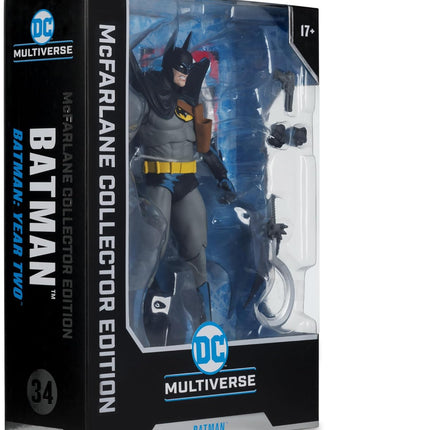 McFarlane Toys - DC Multiverse Batman (Year Two) 7in Collector's Edition Action Figure