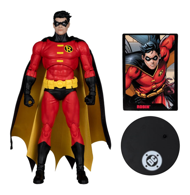 McFarlane Toys- DC Direct Page Punchers Robin (Teen Titans #41) 7in Action Figure with Comic