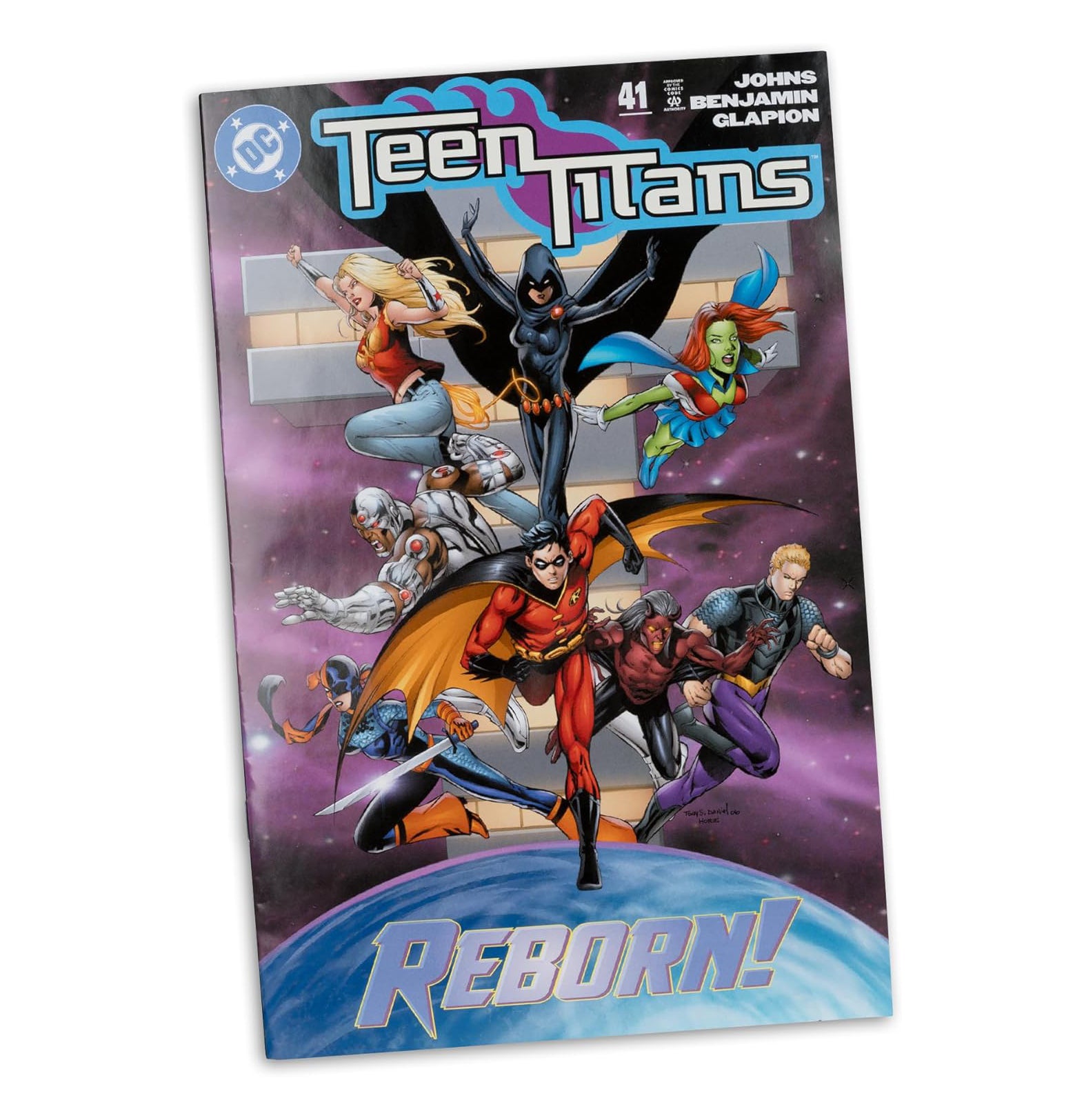 McFarlane Toys- DC Direct Page Punchers Robin (Teen Titans #41) 7in Action Figure with Comic