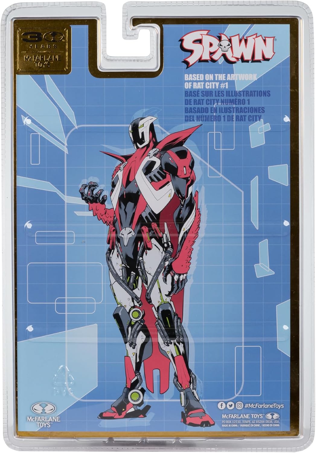 McFarlane Toys The Deviant: Rat City (Spawn) 7" Figure