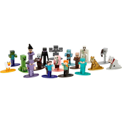 Minecraft 1.65" Nano Metalfigs 18-Pack Die-cast Figures