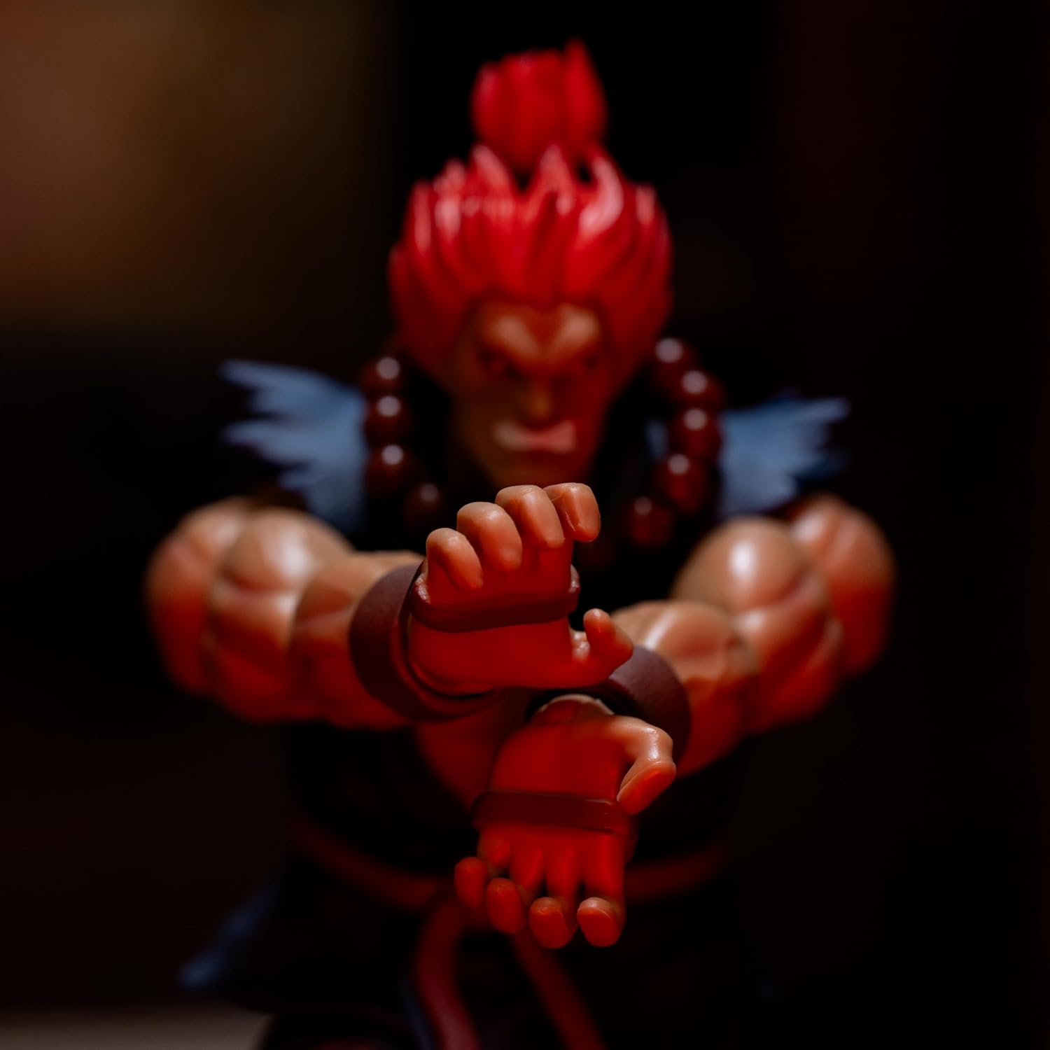 Jada Street Fighter II Akuma Deluxe Action Figure - 1:12 Scale Figure