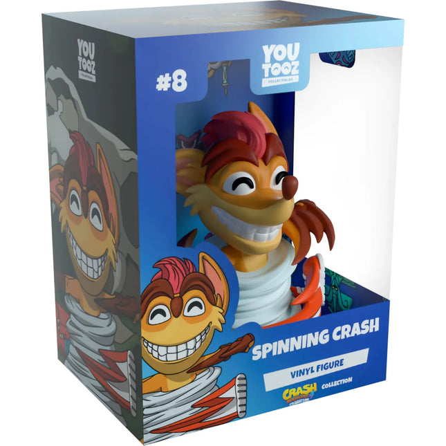Crash Bandicoot - Spinning Crash Toy Figure by Youtooz Collectibles