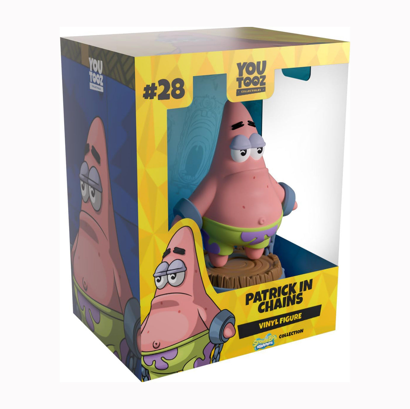 Spongebob Squarepants Patrick in Chains 5.1" Vinyl Figure – Collectible Figure