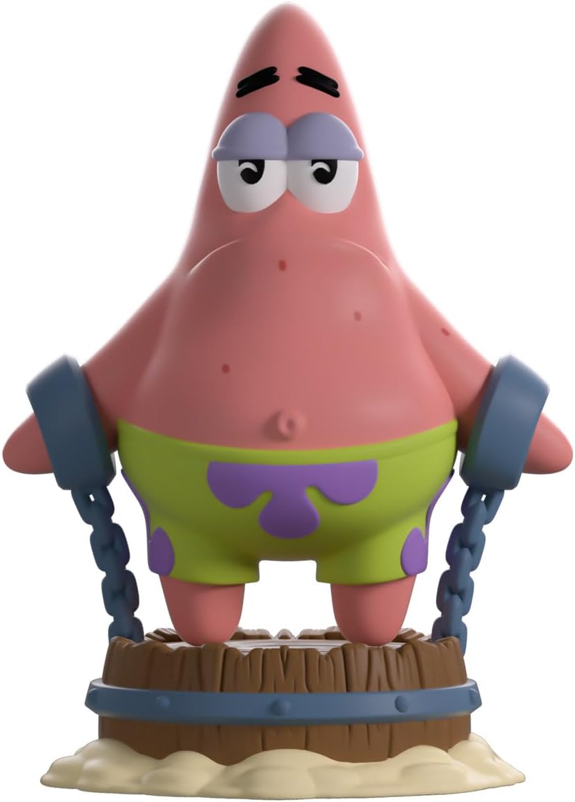 Spongebob Squarepants Patrick in Chains 5.1" Vinyl Figure – Collectible Figure